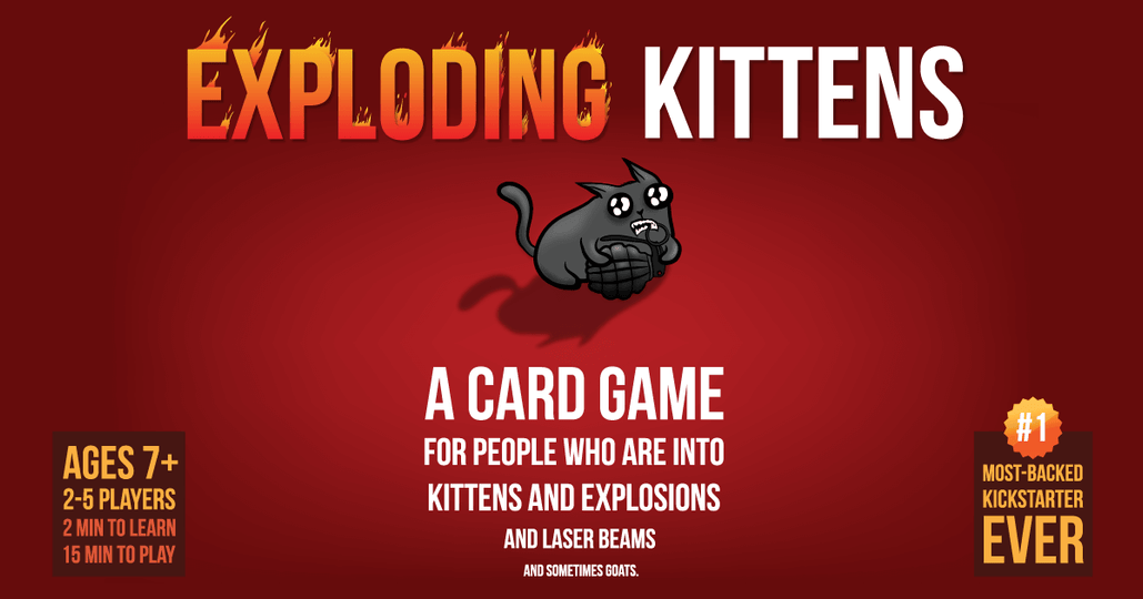 Exploding Kittens Card Game