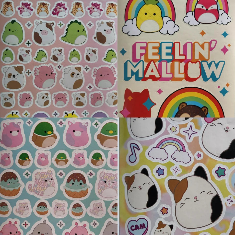 Squishmallow 1000 Sticker Book
