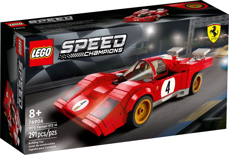 LEGO 76906  1970 Ferrari 512 M V39  Speed Champions