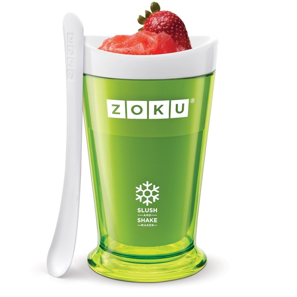 green zoku slushy maker
