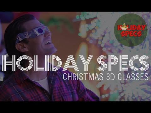 Reindeer Holiday Specs 3D