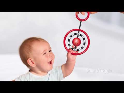 NogginStik Developmental Light-up Rattle