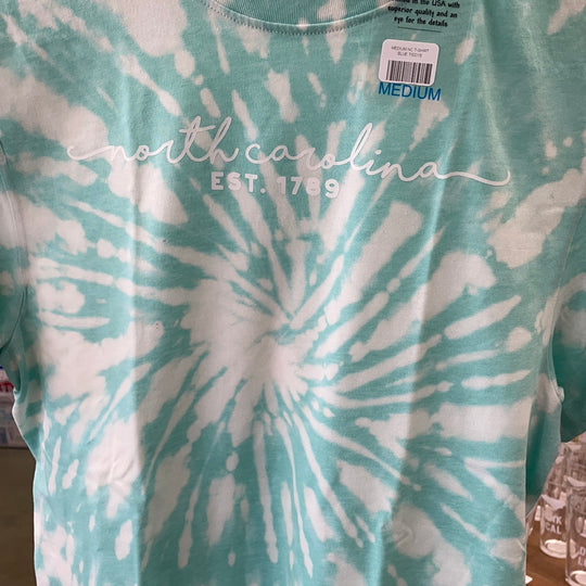 Tie Dye Blue NC Shirt