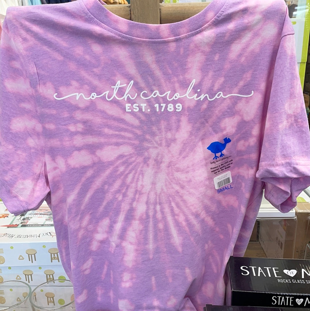 Tie Dye Violet NC Shirt