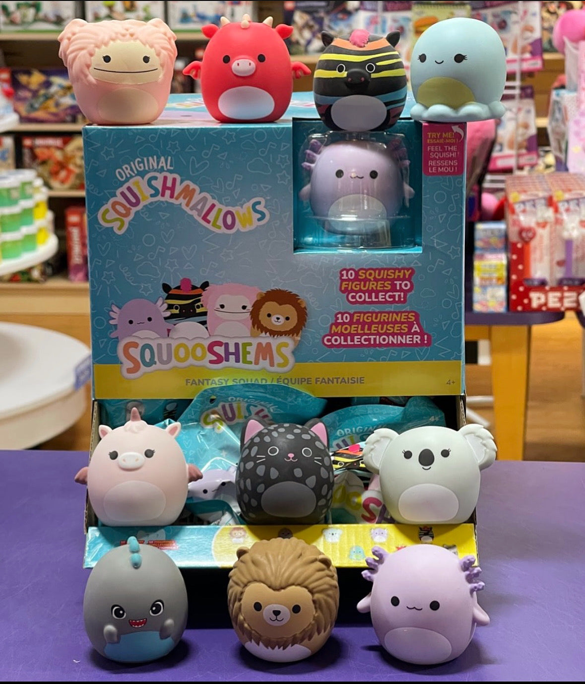 Squishmallows Mini Squishmallows Squooshems Valentine's Day Blind