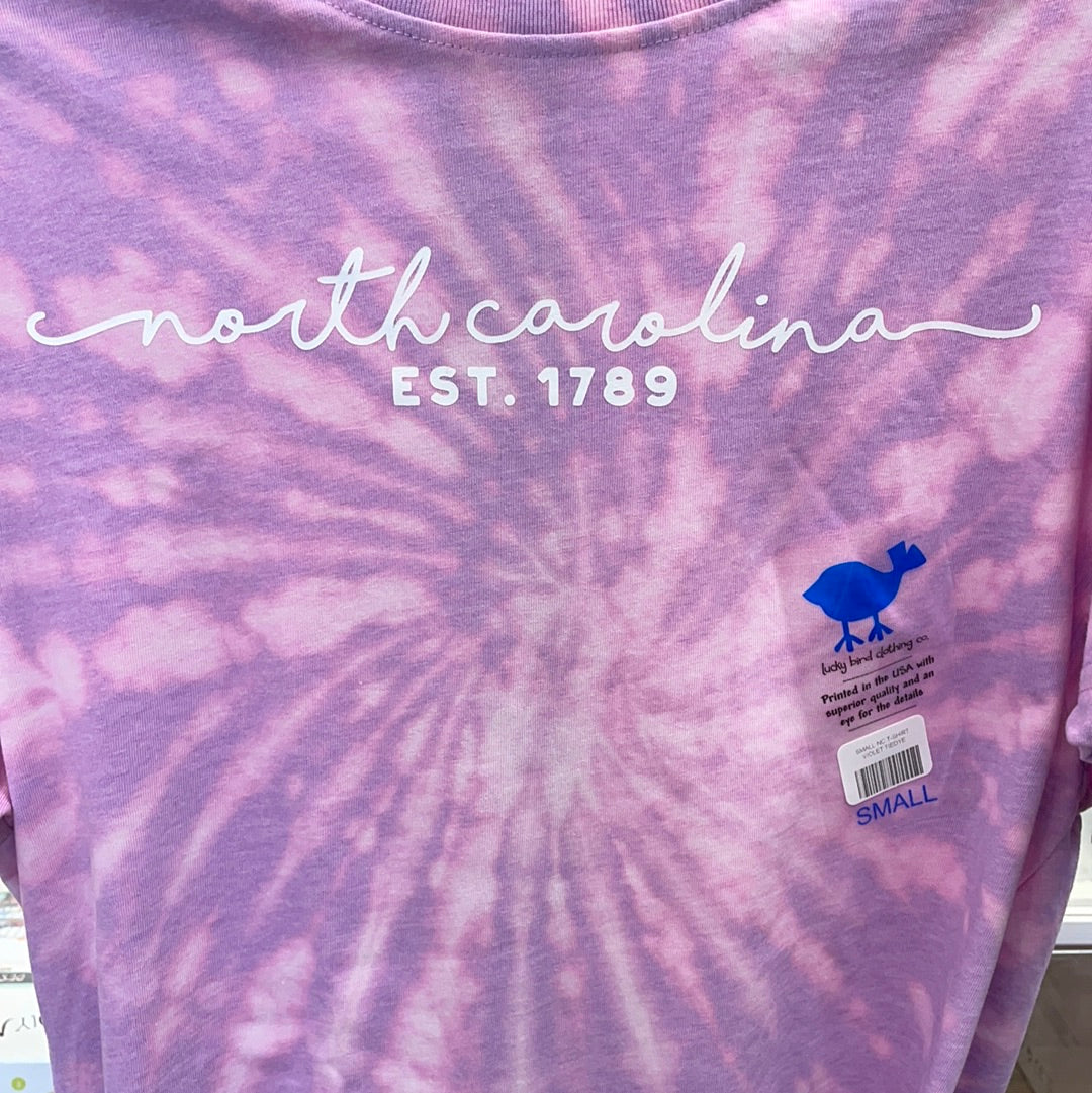 Tie Dye Violet NC Shirt