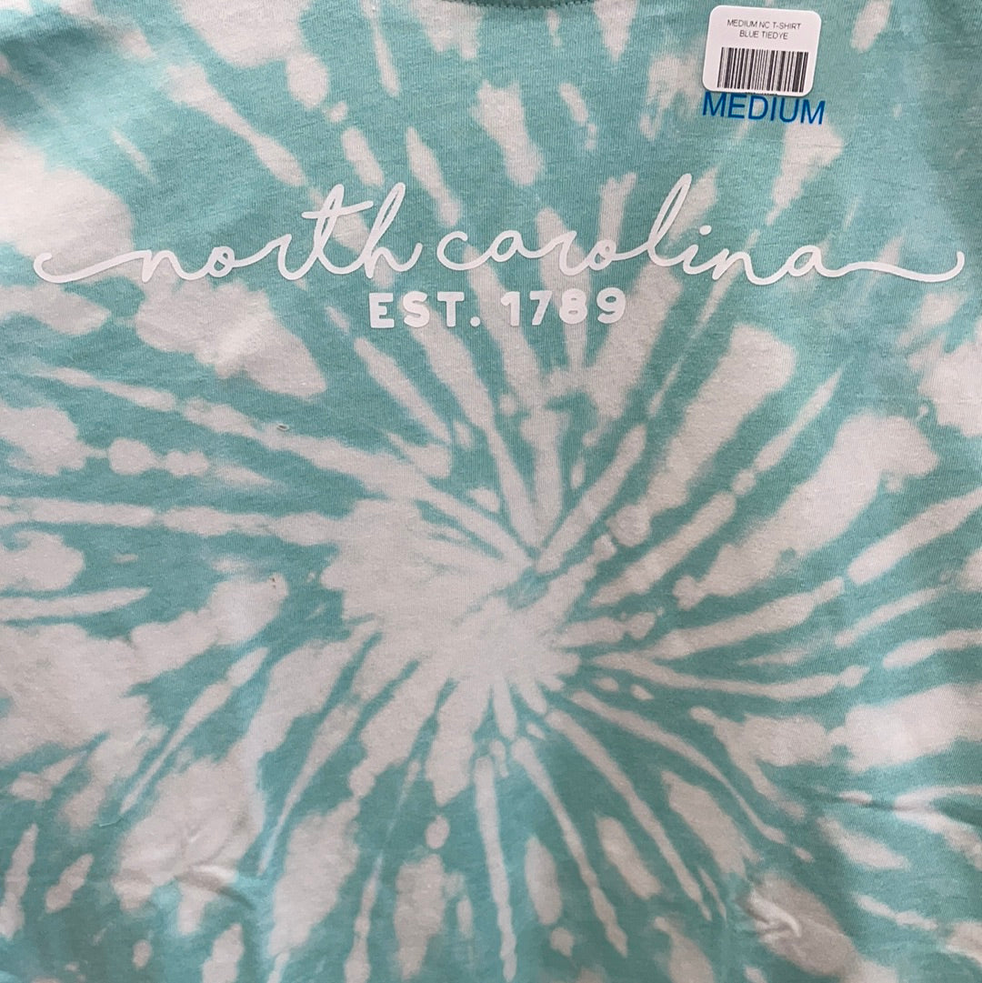 Tie Dye Blue NC Shirt