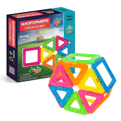Neon Magformer 14 Piece — Learning Express Gifts