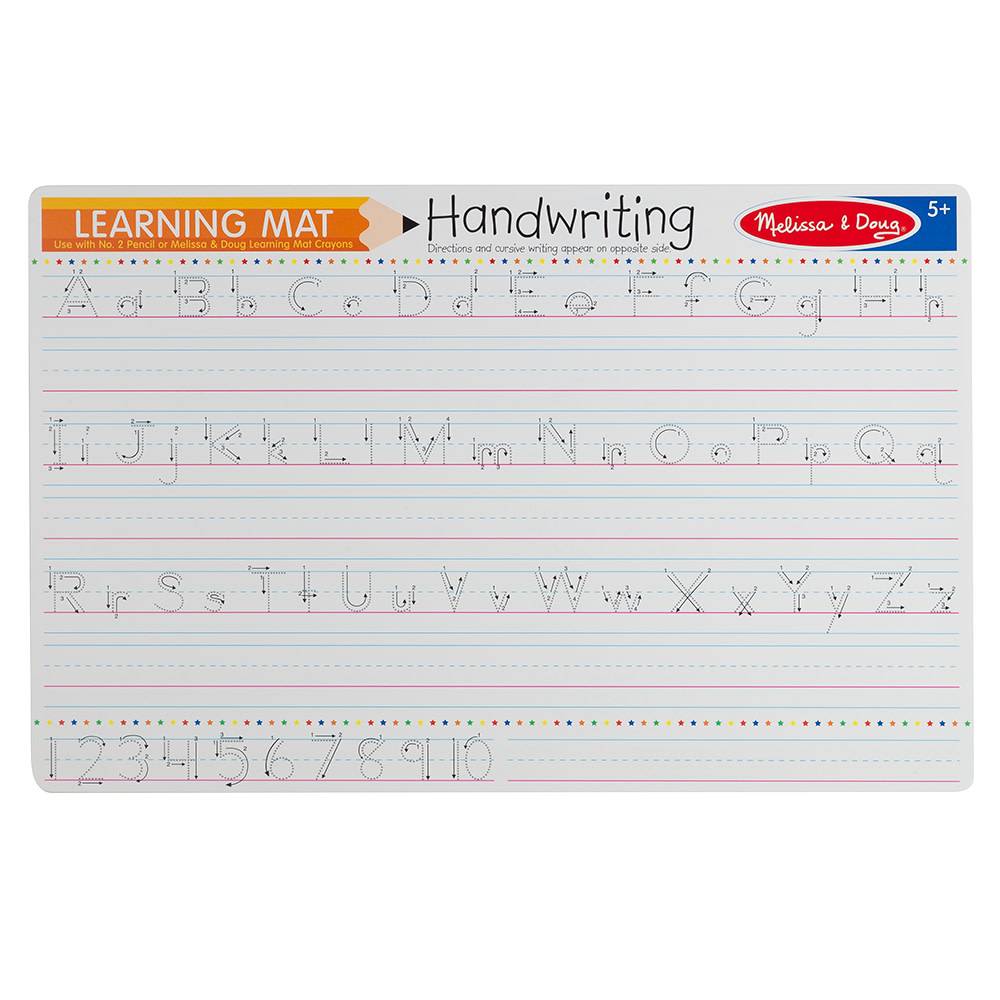 Handwriting Write-A-Mat Learning Placemat