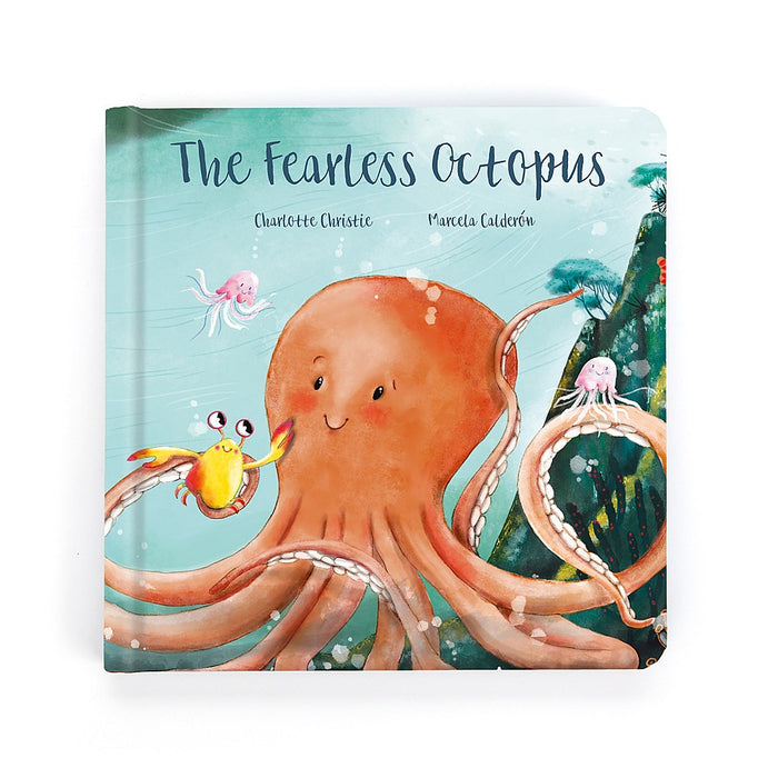 The Fearless Octopus Board Book JellyCat