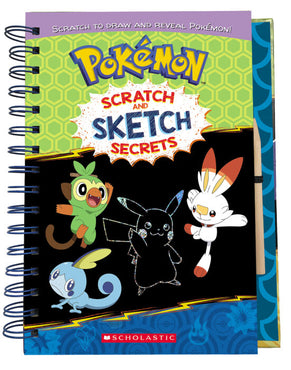 Pokemon Secrets Scratch Book