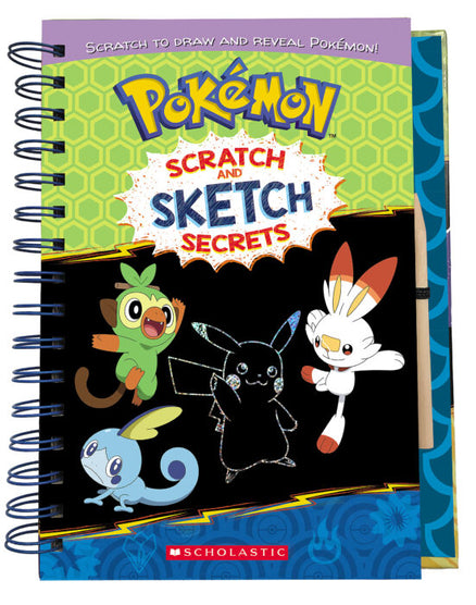 Pokemon Secrets Scratch Book