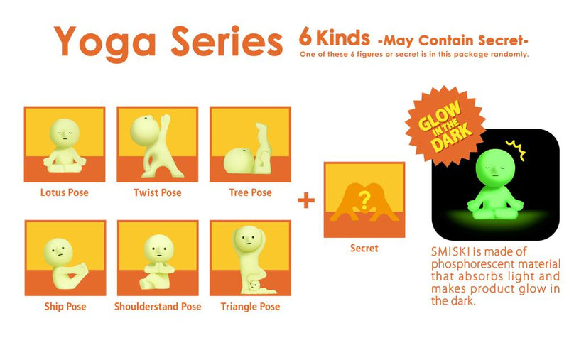 Smiski Yoga Series