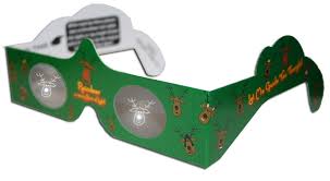 Reindeer Holiday Specs 3D
