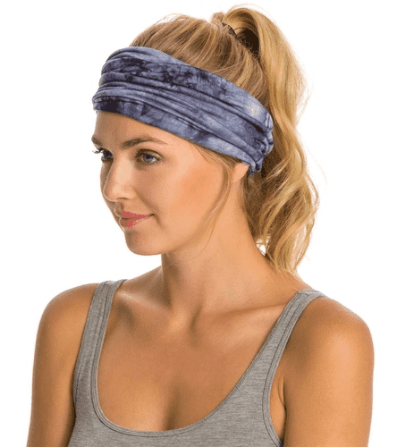 NAVY TIE DYE BANDEAU