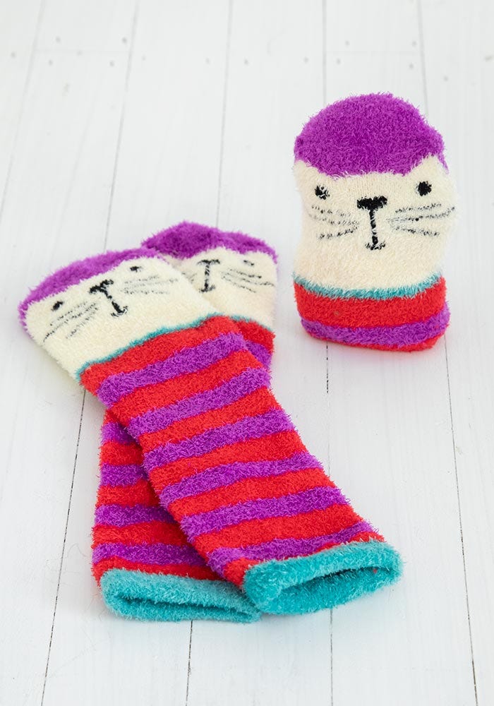 CAT COZY SOCK