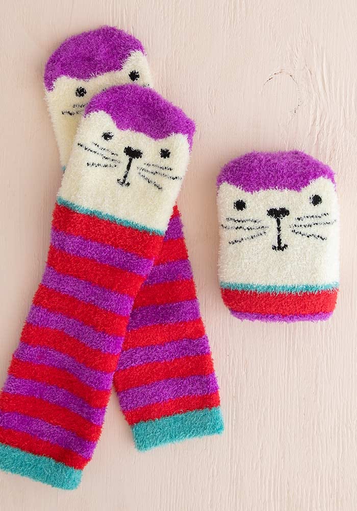 CAT COZY SOCK