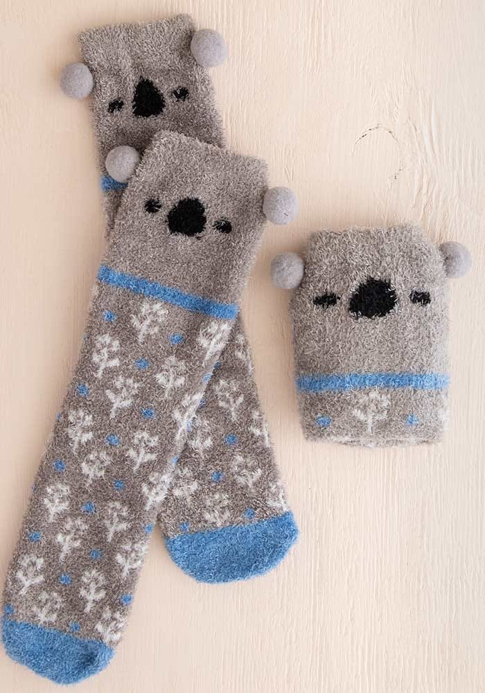 Koala Cozy Socks