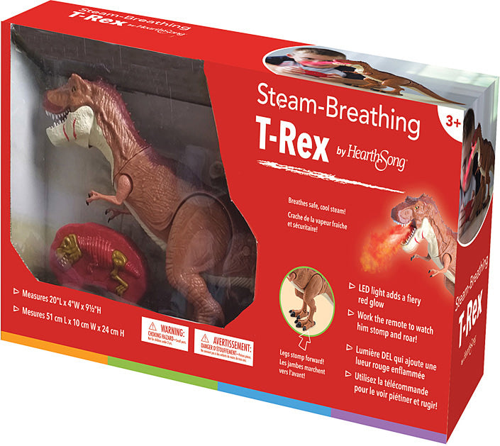Steam Breathing Dinosaur