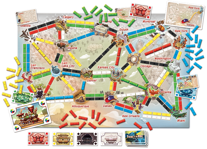 First Journey Ticket to Ride