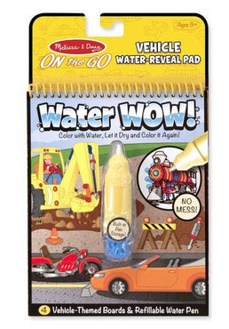 Water Wow! Reusable Water-Reveal Activity Pad - Vehicles