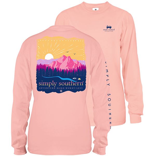 Simply Southern Youth Small Long Sleeve Shirt